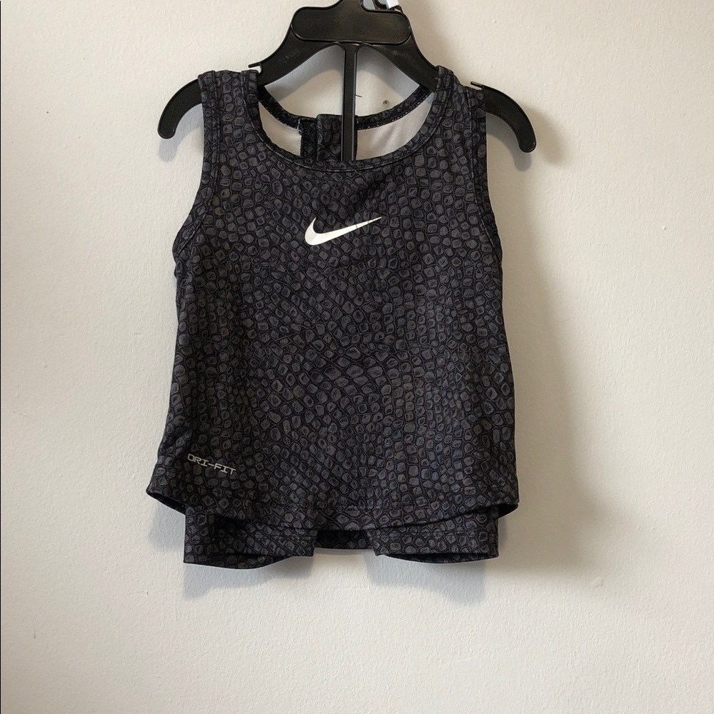 Nike Black Printed Dri-FIT Women's Tank Top